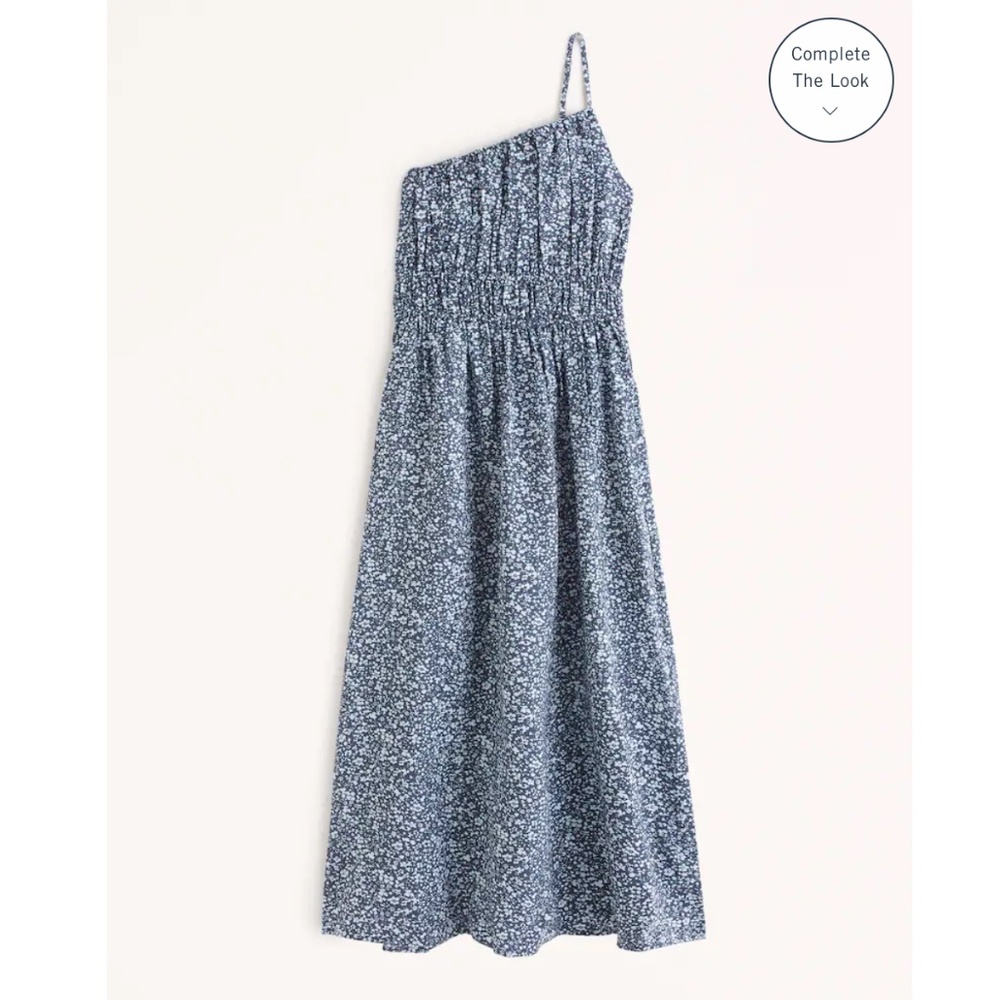 Abercrombie & Fitch One-Shoulder Maxi Dress